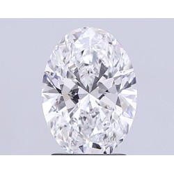 Diament laboratoryjny bezbarwny szlif owalny, 2.21ct, VVS1, D, IGI LG735598877